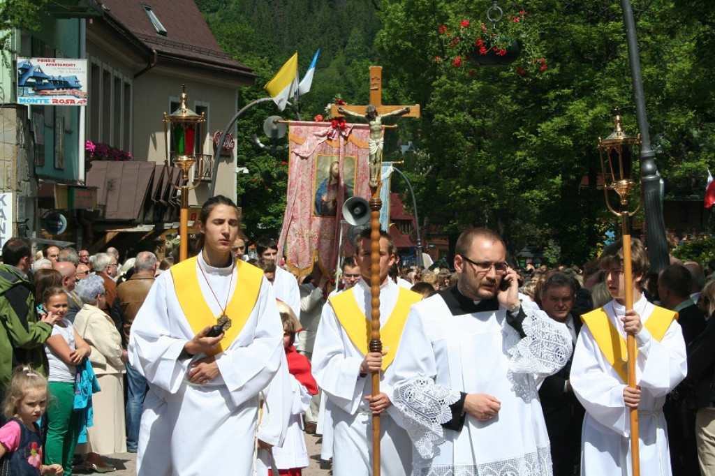 Zakopiańska procesja Bożego Ciała