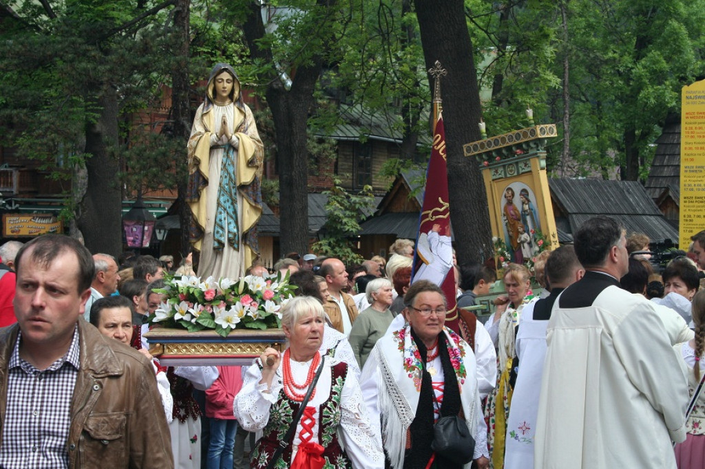Zakopiańska procesja Bożego Ciała