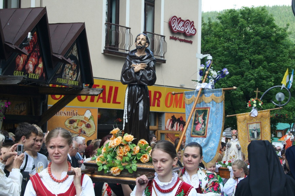Zakopiańska procesja Bożego Ciała