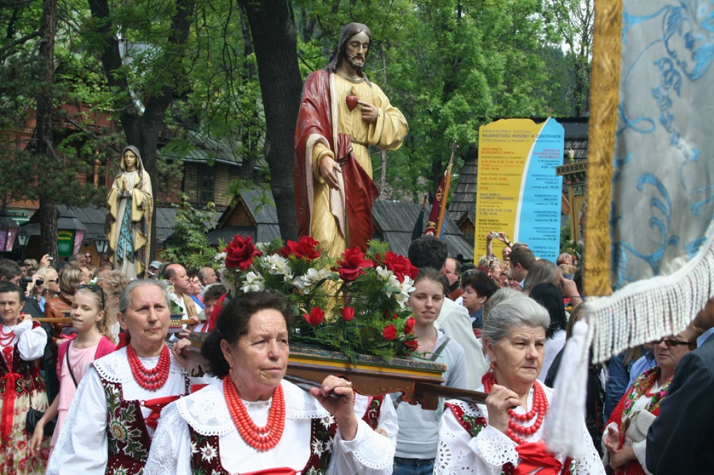 Zakopiańska procesja Bożego Ciała
