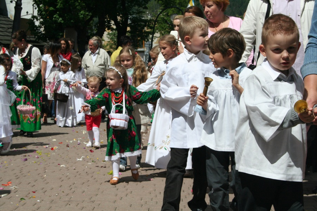 Zakopiańska procesja Bożego Ciała