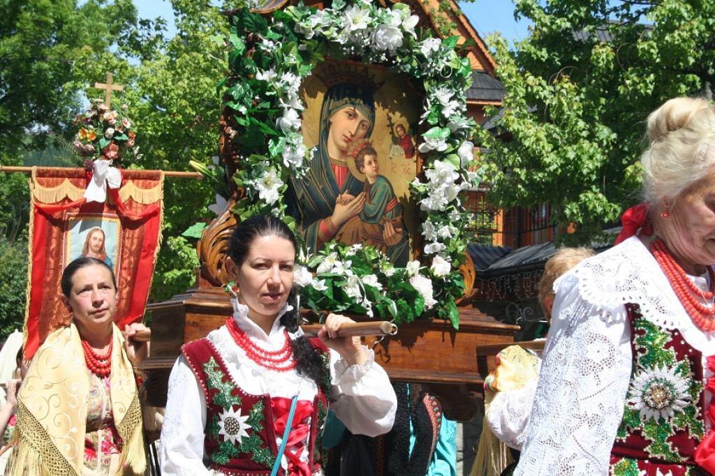 Zakopiańska procesja Bożego Ciała