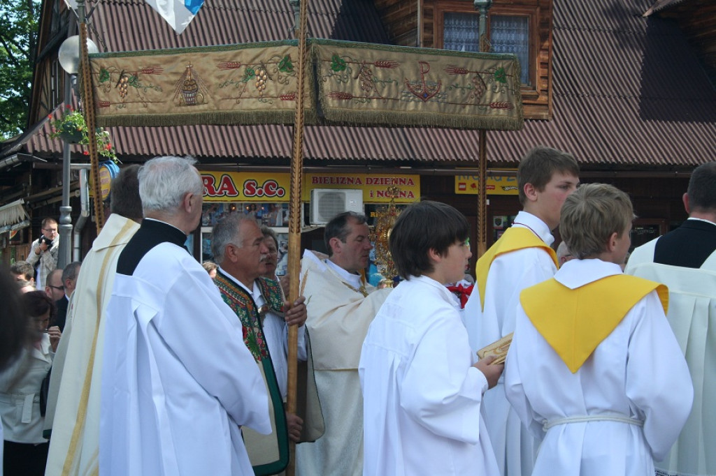 Zakopiańska procesja Bożego Ciała