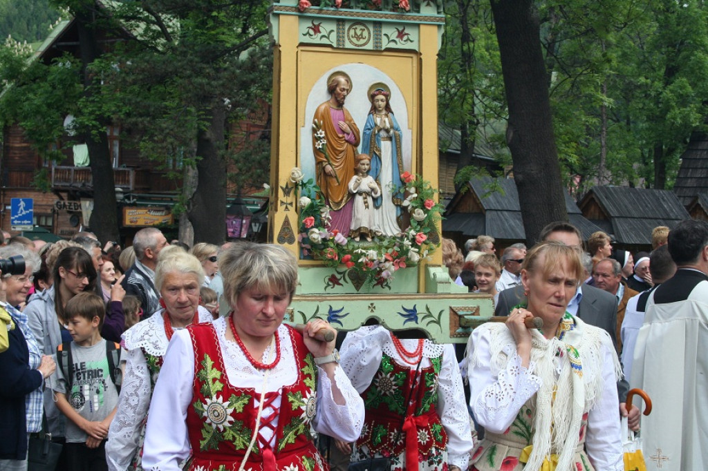 Zakopiańska procesja Bożego Ciała