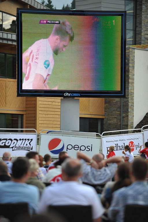 EURO 2012: Polska-Grecja w Białce Tatrzańskiej