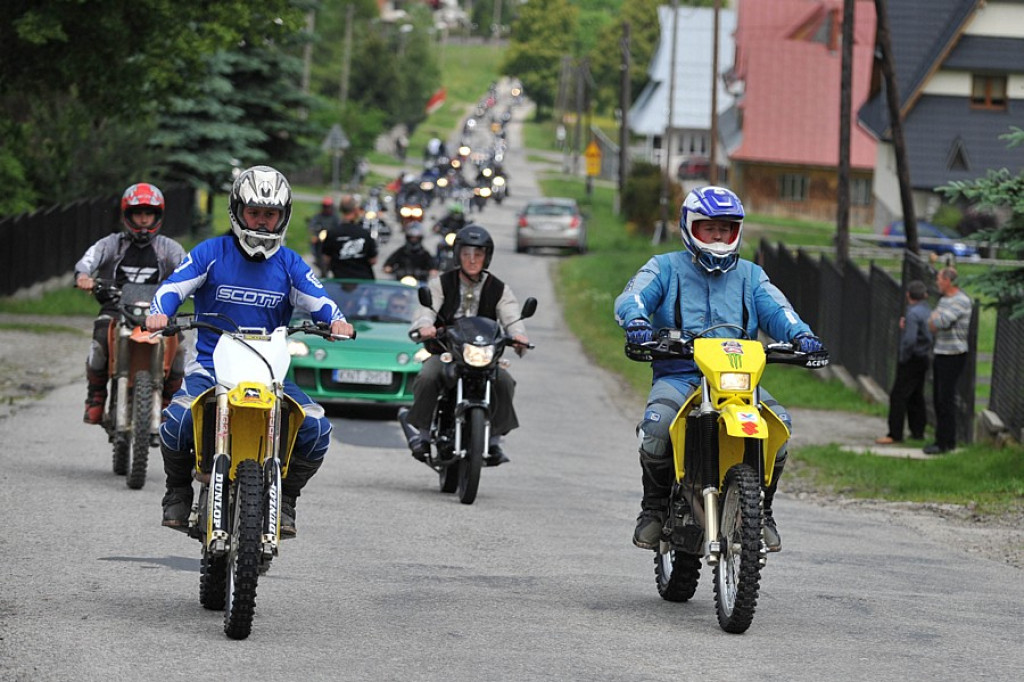 II Zlot Motocyklowy w Miętustwie na Podhalu