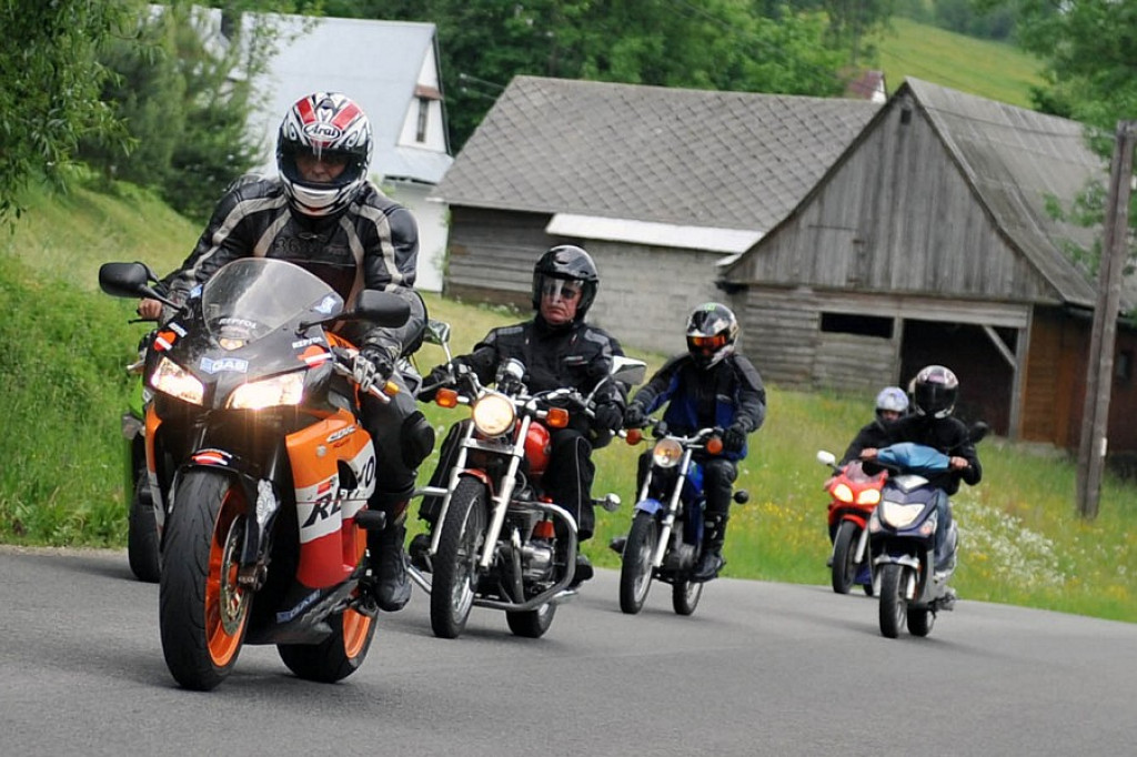 II Zlot Motocyklowy w Miętustwie na Podhalu