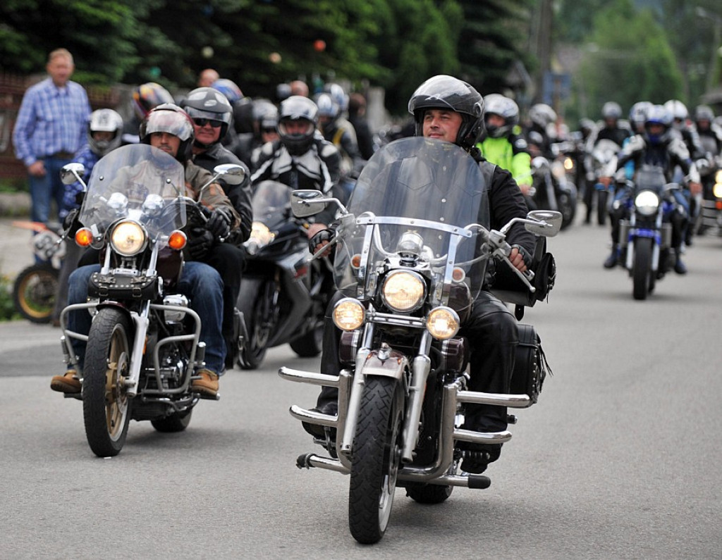 II Zlot Motocyklowy w Miętustwie na Podhalu