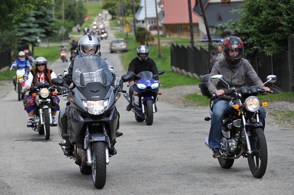 II Zlot Motocyklowy w Miętustwie na Podhalu
