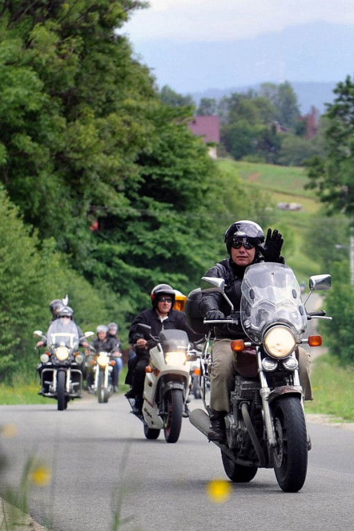 II Zlot Motocyklowy w Miętustwie na Podhalu