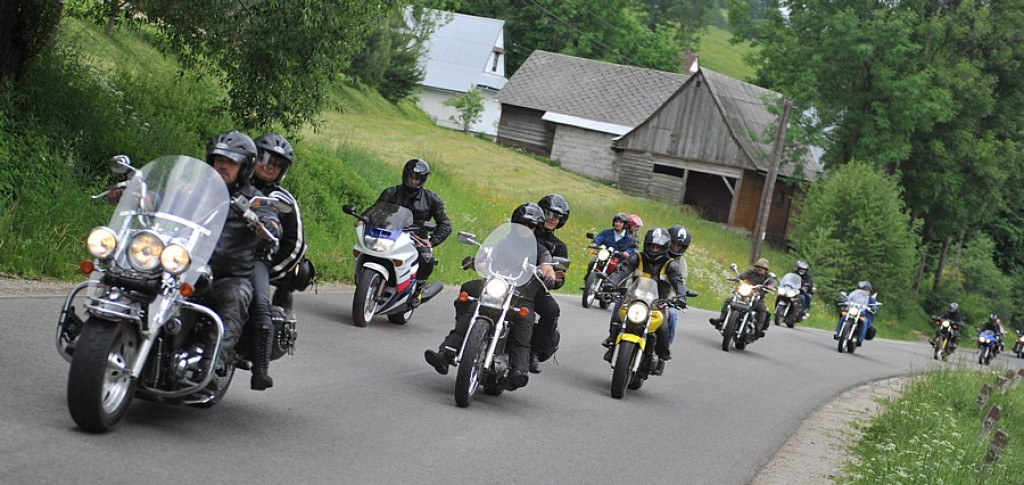 II Zlot Motocyklowy w Miętustwie na Podhalu