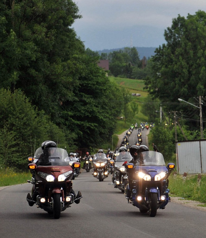 II Zlot Motocyklowy w Miętustwie na Podhalu