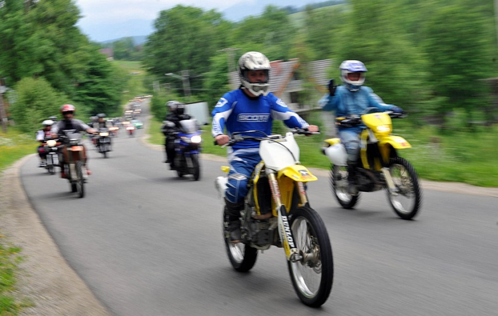 II Zlot Motocyklowy w Miętustwie na Podhalu