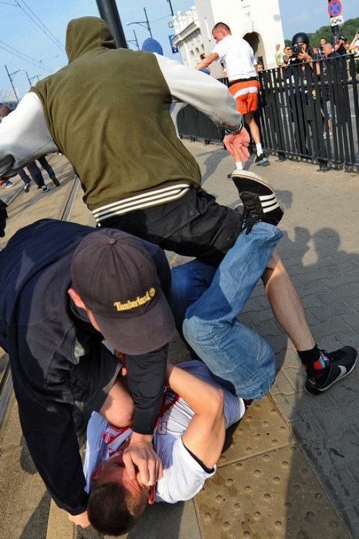 Były bójki, ale zwyciężyło wielkie, piłkarskie święto