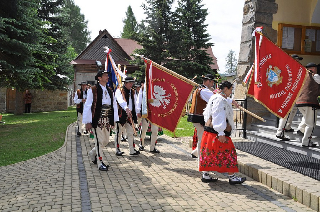 Poświęcenie sztandaru Związku Podhalan Oddział Miętustwo