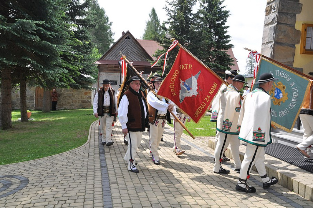 Poświęcenie sztandaru Związku Podhalan Oddział Miętustwo