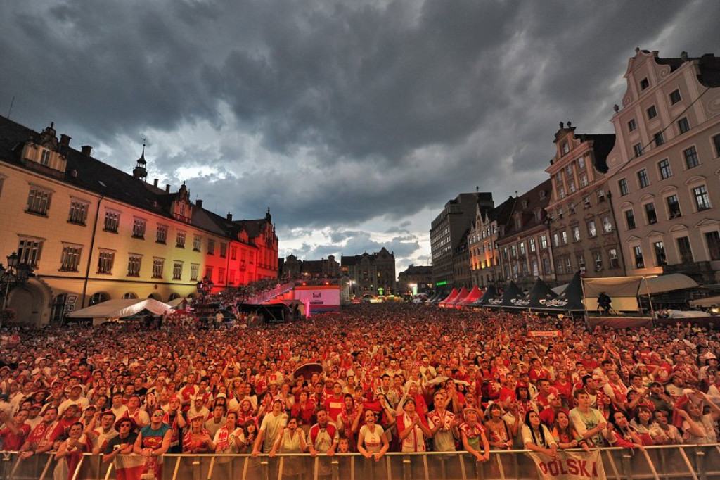 Kibice we Wrocławiu