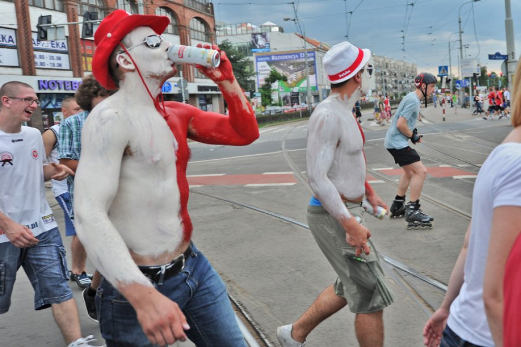 Kibice we Wrocławiu