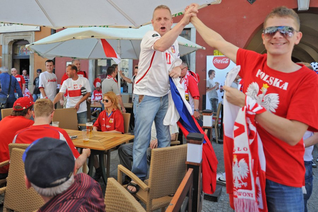 Kibice we Wrocławiu