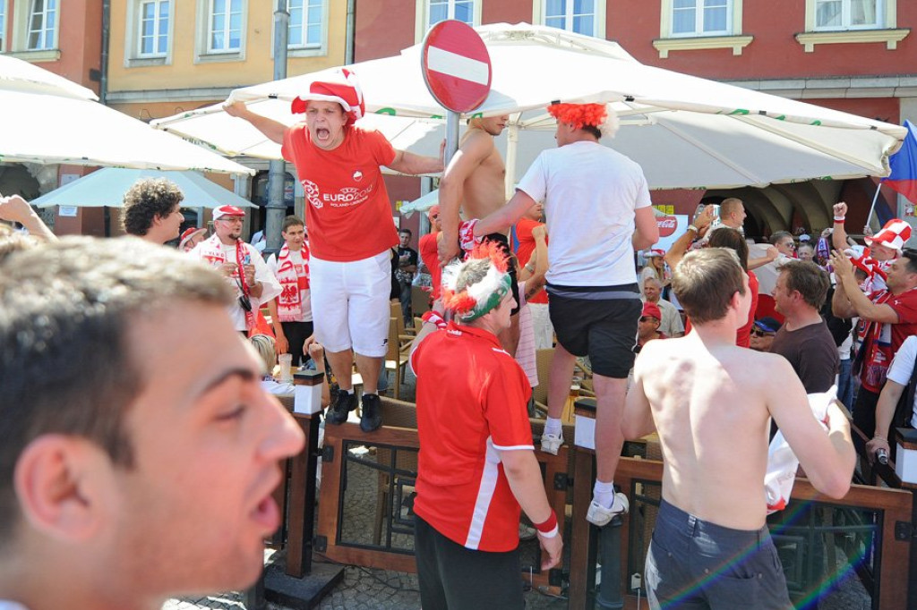 Kibice we Wrocławiu