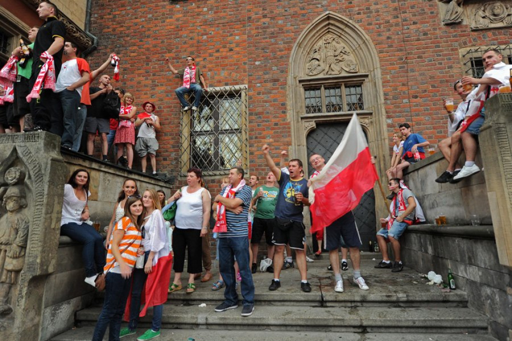 Kibice we Wrocławiu