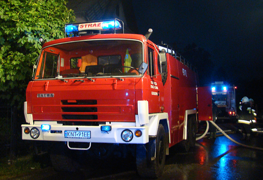 Pożar w Klikuszowej
