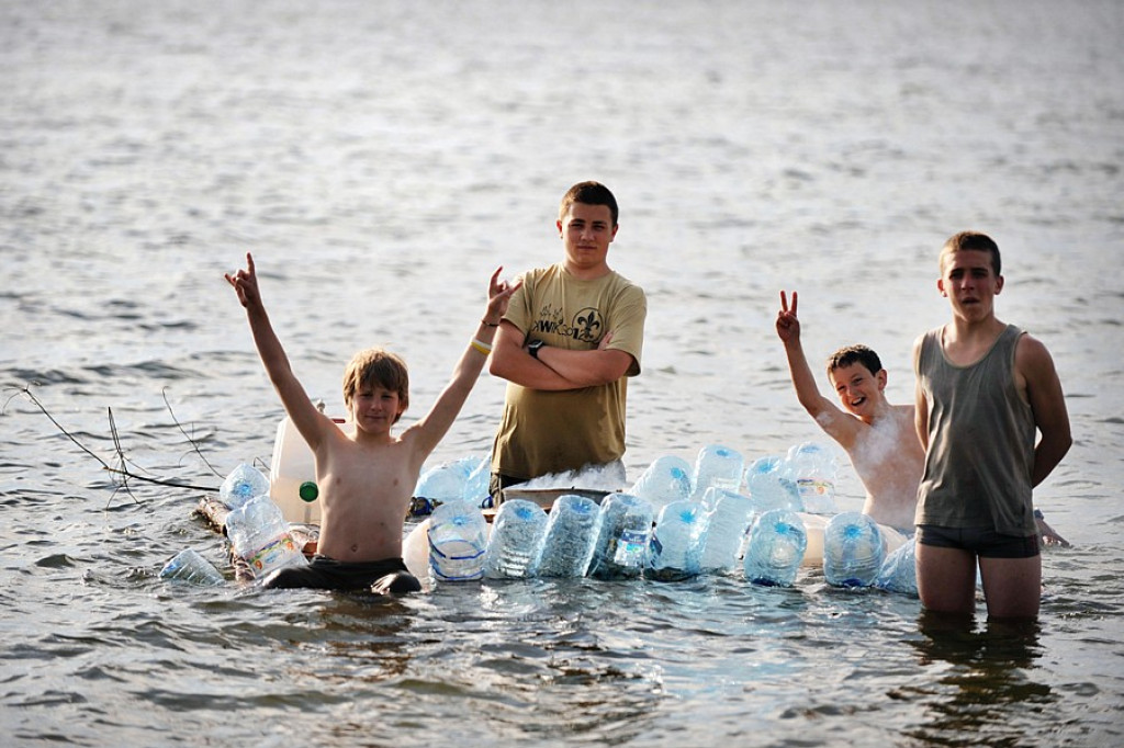 Mazury: Wakacyjny obóz harcerzy Obwodu Tatrzańskiego ZHR