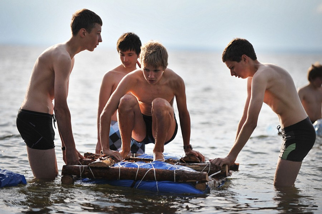Mazury: Wakacyjny obóz harcerzy Obwodu Tatrzańskiego ZHR