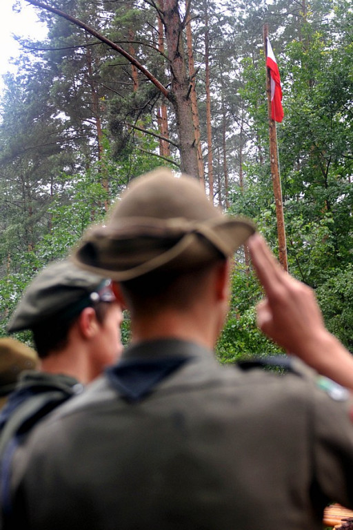 Mazury: Wakacyjny obóz harcerzy Obwodu Tatrzańskiego ZHR