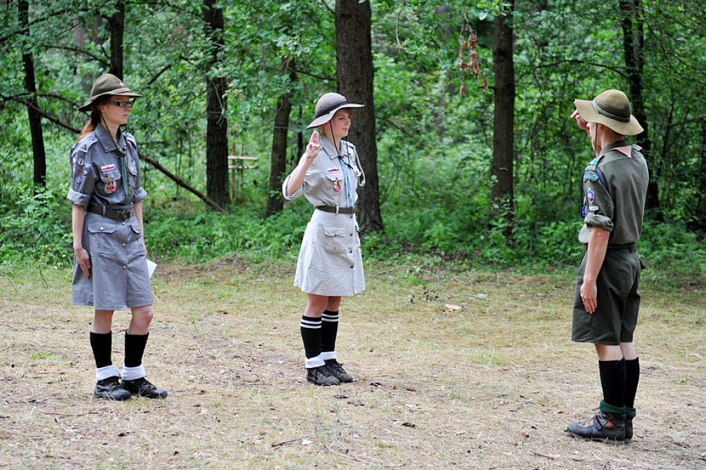 Mazury: Wakacyjny obóz harcerzy Obwodu Tatrzańskiego ZHR
