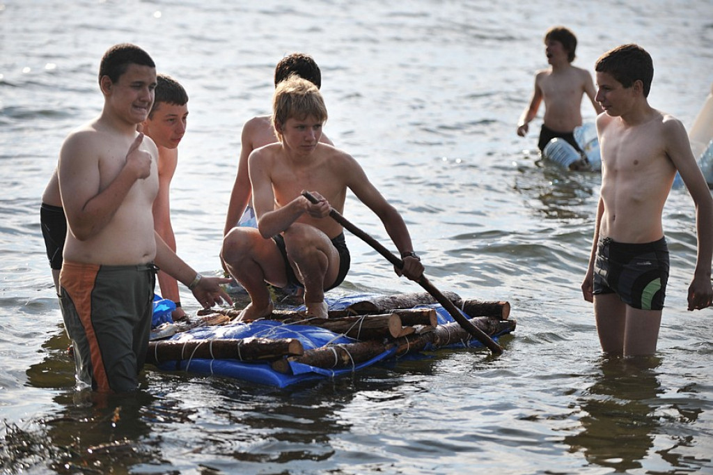 Mazury: Wakacyjny obóz harcerzy Obwodu Tatrzańskiego ZHR