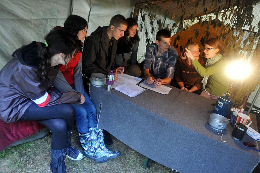 Mazury: Wakacyjny obóz harcerzy Obwodu Tatrzańskiego ZHR