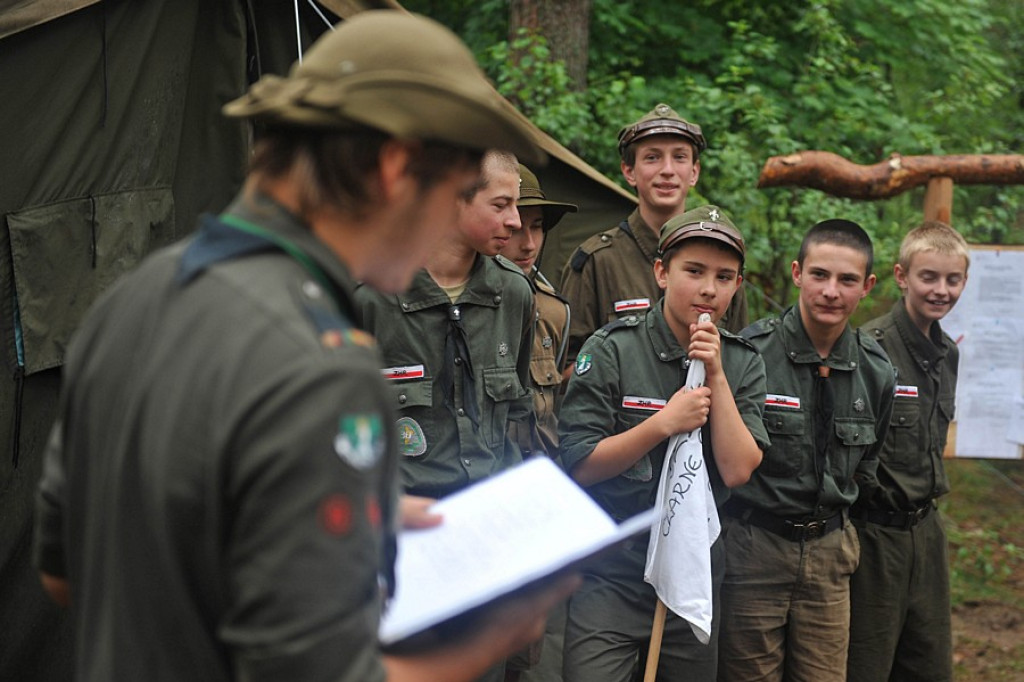 Mazury: Wakacyjny obóz harcerzy Obwodu Tatrzańskiego ZHR
