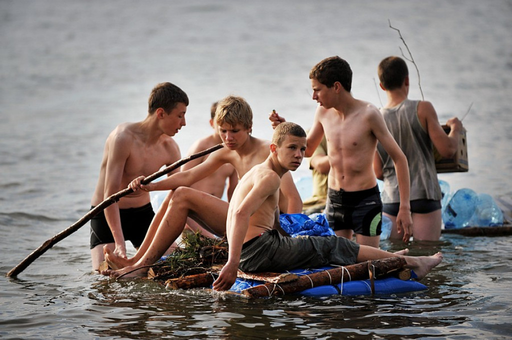 Mazury: Wakacyjny obóz harcerzy Obwodu Tatrzańskiego ZHR