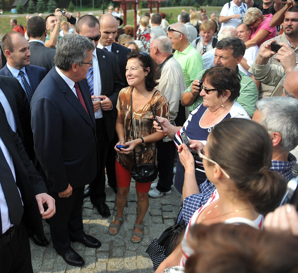 Prezydent Bronisław Komorowski w Szczawnicy