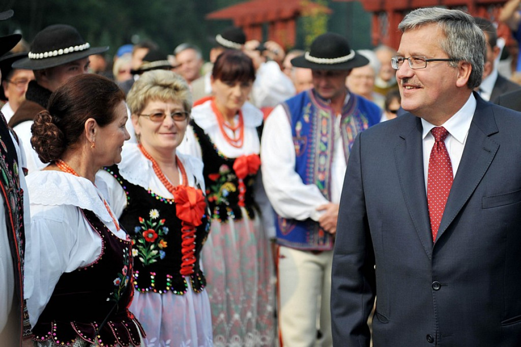 Prezydent Bronisław Komorowski w Szczawnicy