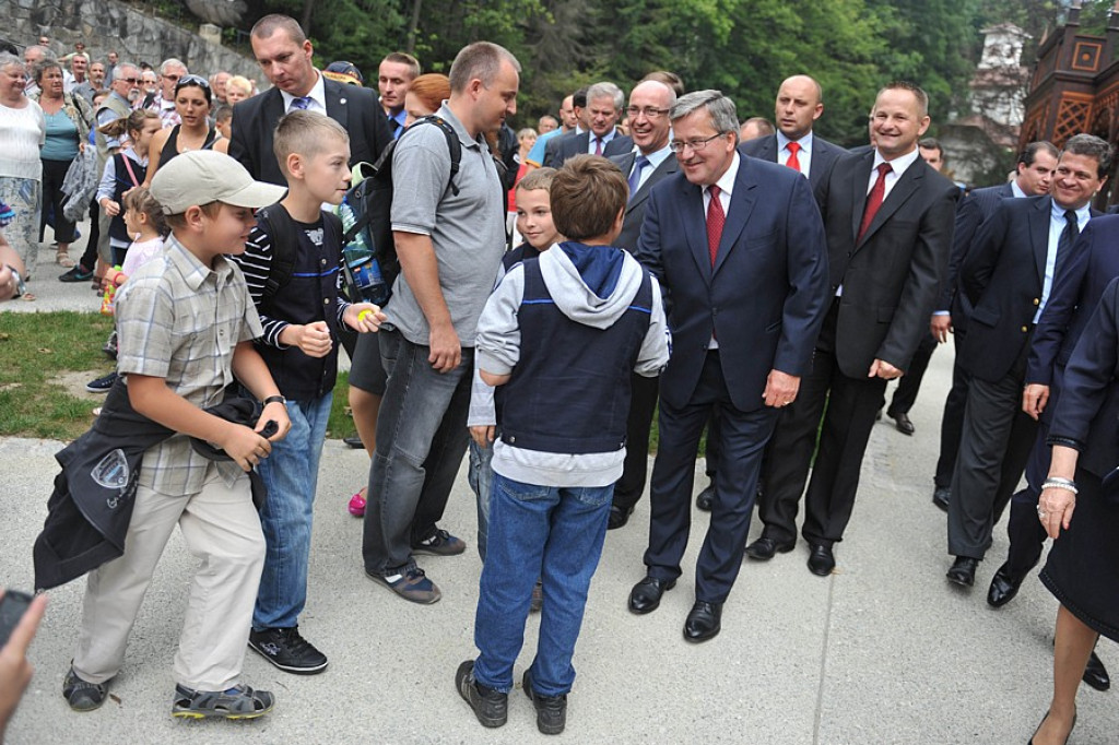 Prezydent Bronisław Komorowski w Szczawnicy