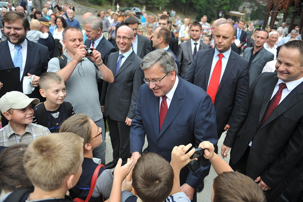 Prezydent Bronisław Komorowski w Szczawnicy