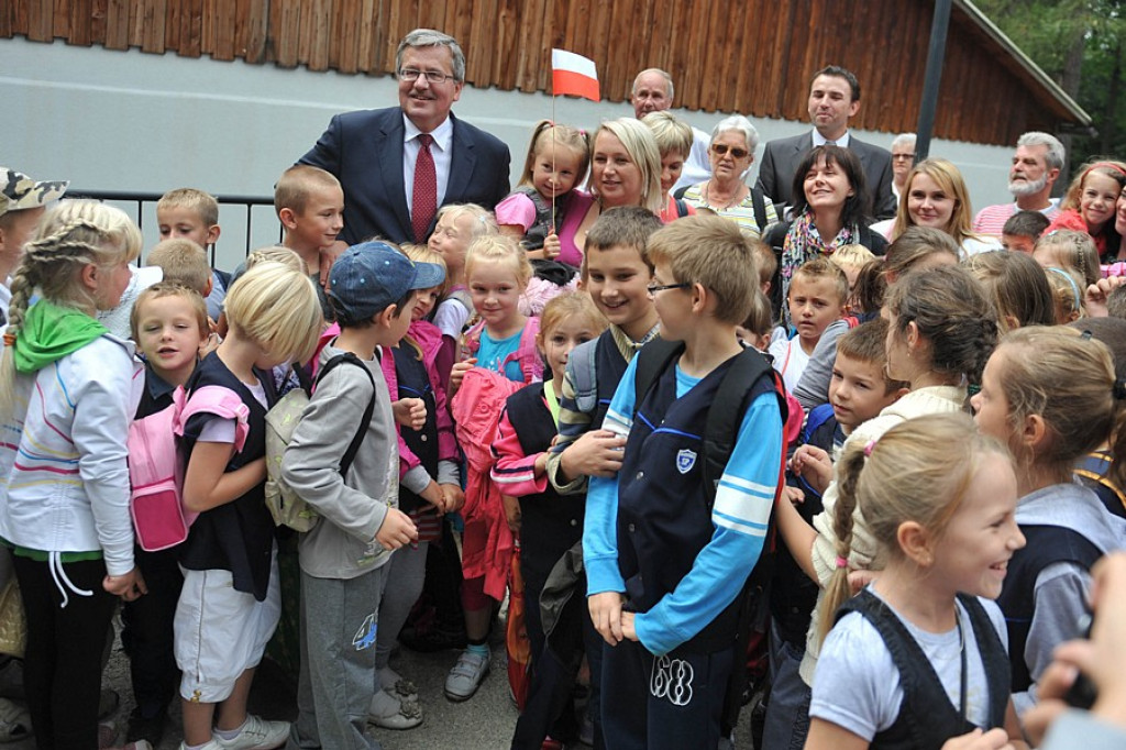 Prezydent Bronisław Komorowski w Szczawnicy