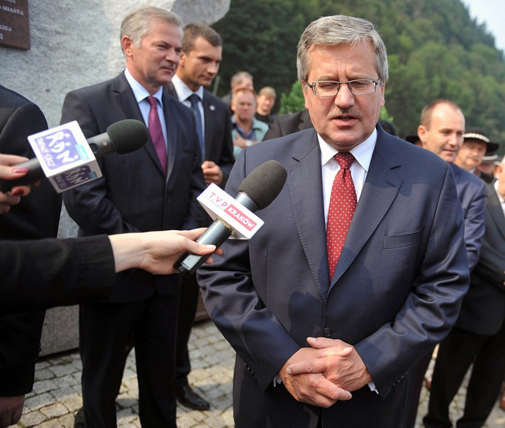 Prezydent Bronisław Komorowski w Szczawnicy