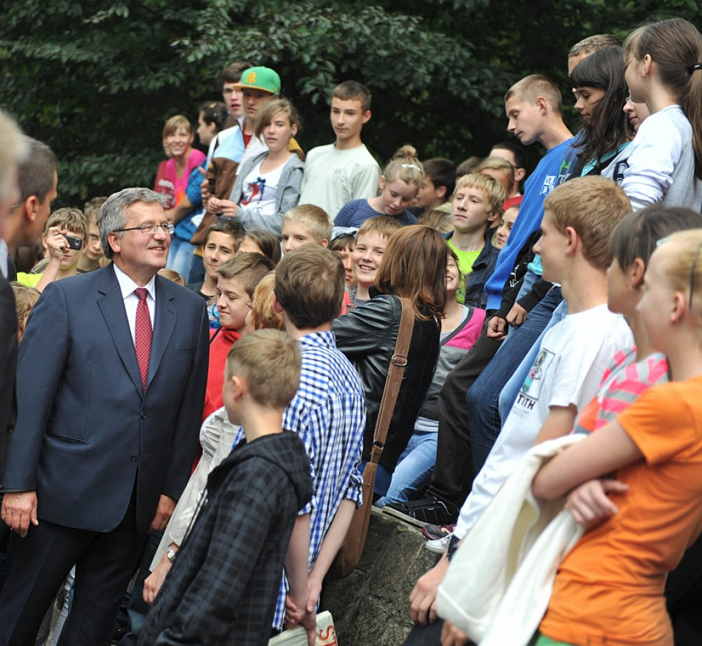 Prezydent Bronisław Komorowski w Szczawnicy