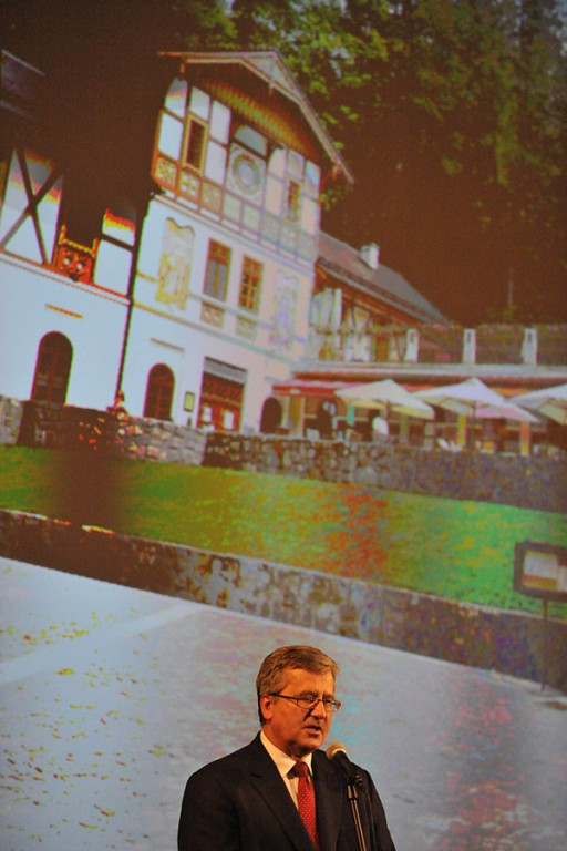 Prezydent Bronisław Komorowski w Szczawnicy