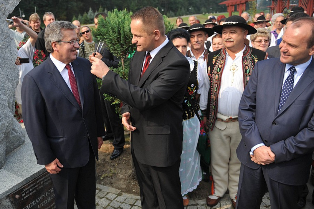 Prezydent Bronisław Komorowski w Szczawnicy