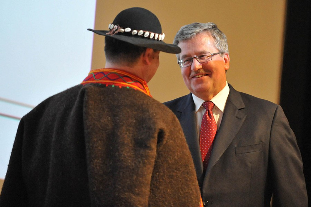 Prezydent Bronisław Komorowski w Szczawnicy