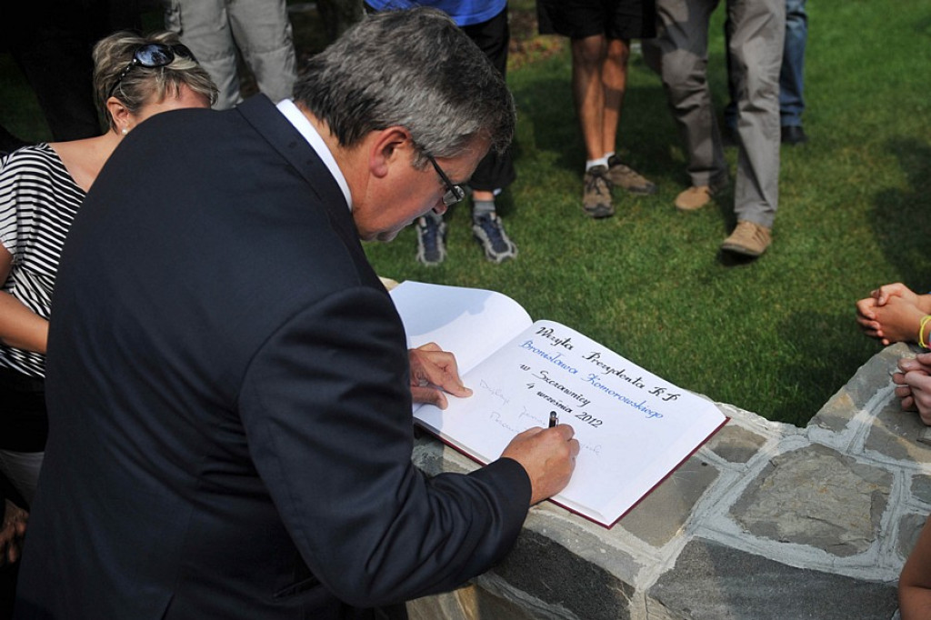 Prezydent Bronisław Komorowski w Szczawnicy