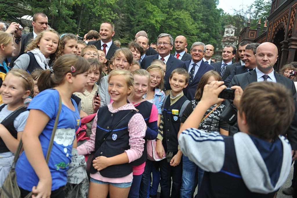 Prezydent Bronisław Komorowski w Szczawnicy