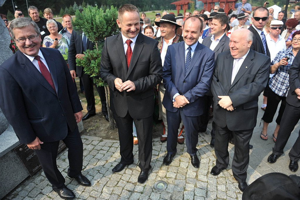 Prezydent Bronisław Komorowski w Szczawnicy
