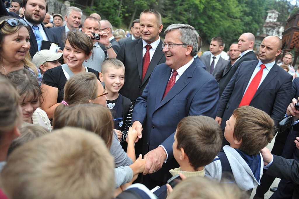 Prezydent Bronisław Komorowski w Szczawnicy