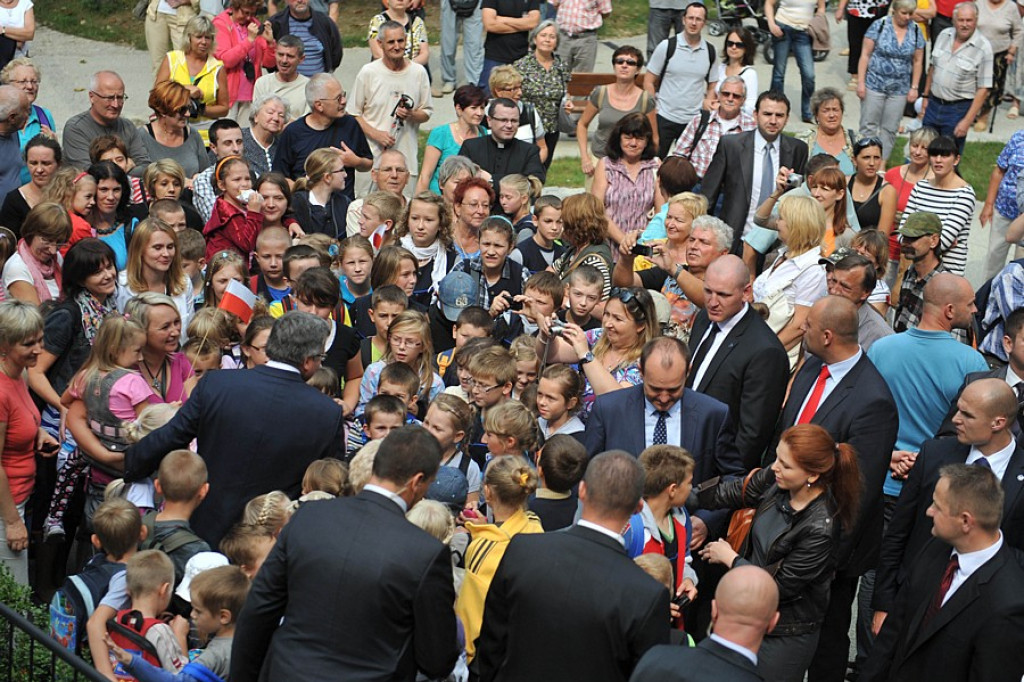 Prezydent Bronisław Komorowski w Szczawnicy