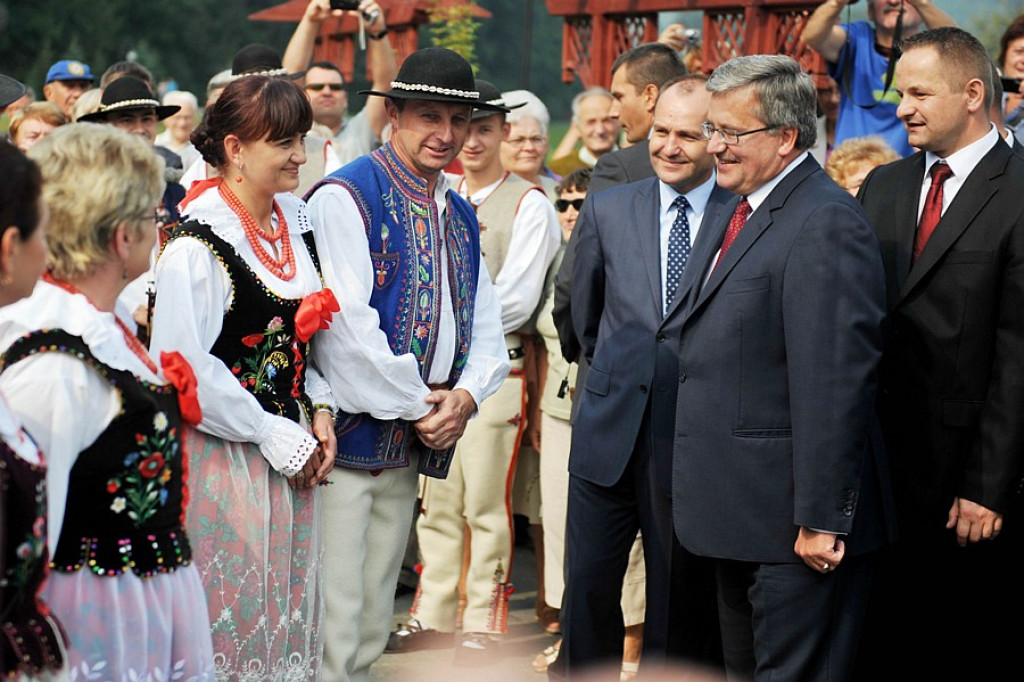 Prezydent Bronisław Komorowski w Szczawnicy